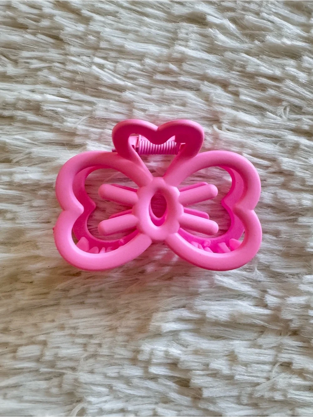 Hello kitty bow Hair Claw Clips - Pink & Teal